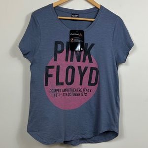 Pink Floyd	Shirt	Gray	Pink Circle Logio NWT	Size	Med